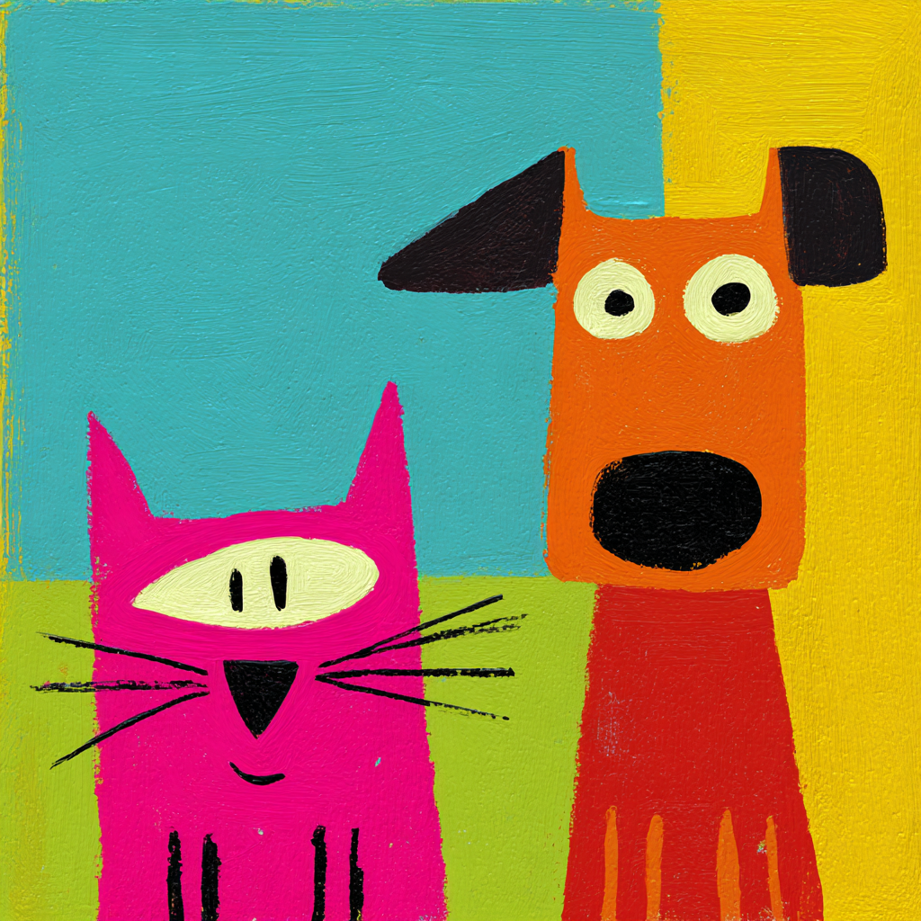 Färgsprakande Vänskap