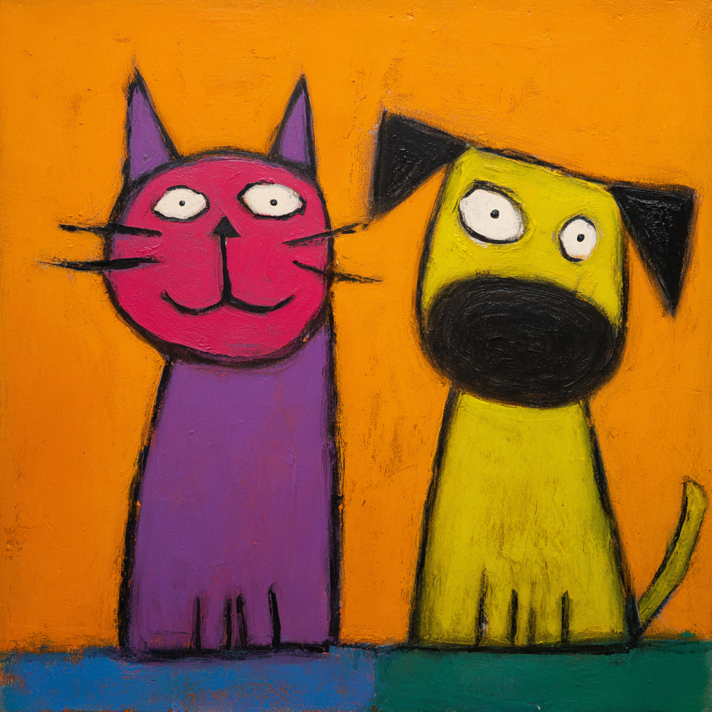 Färgsprakande Vänskap