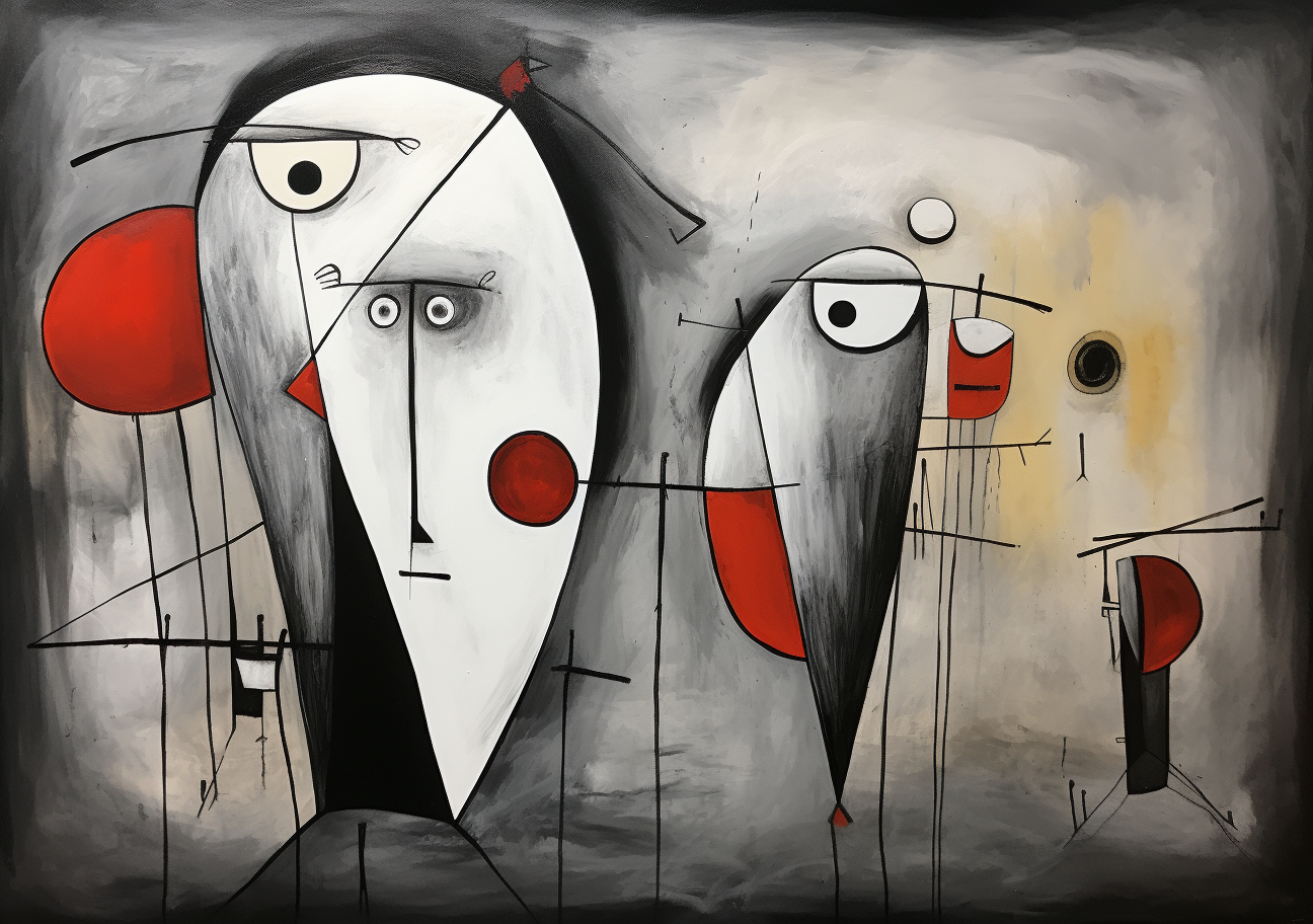 Abstrakt Människovärld