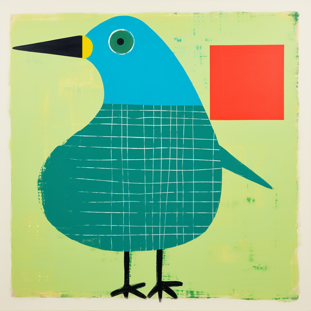 Färgglad Fågelinspiration