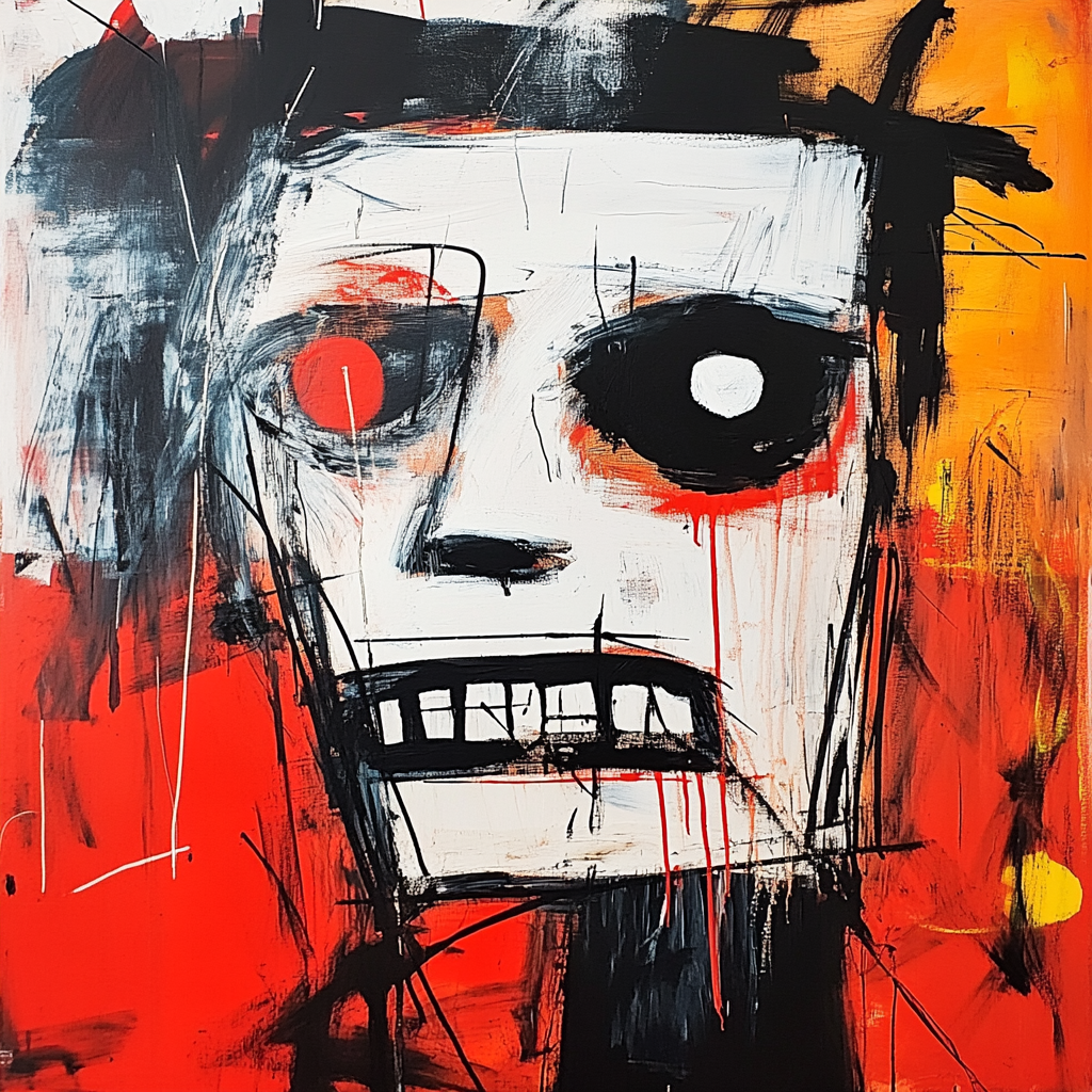 Dramatisk ansiktsmask