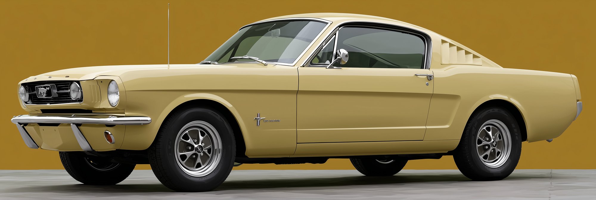 Poster med motivet Klassisk Ford Mustang