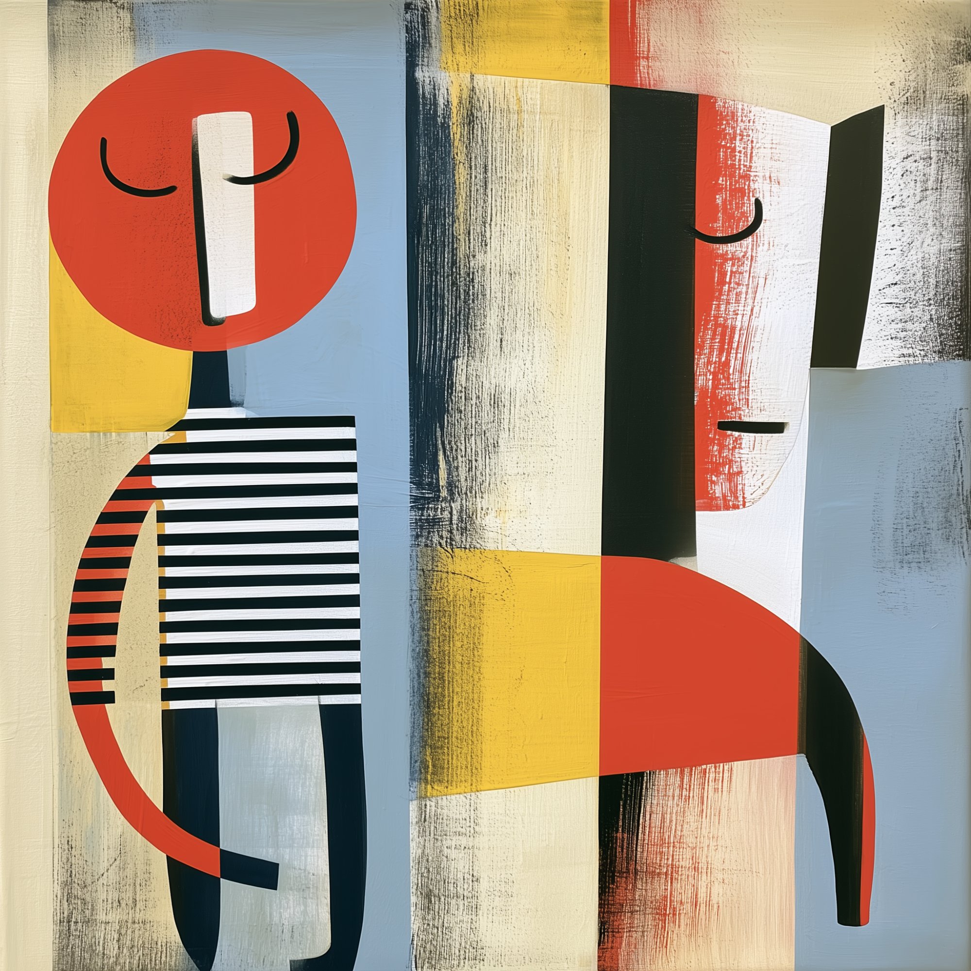 Poster med motivet Minimalistisk Harmoni