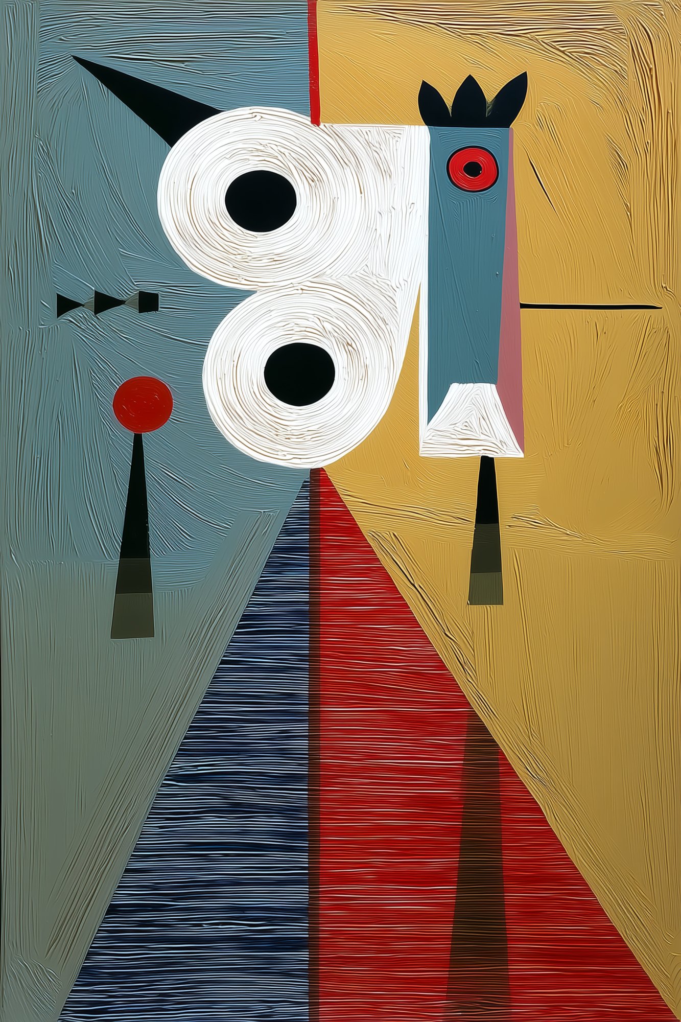 Poster med motivet Abstrakt Enighet
