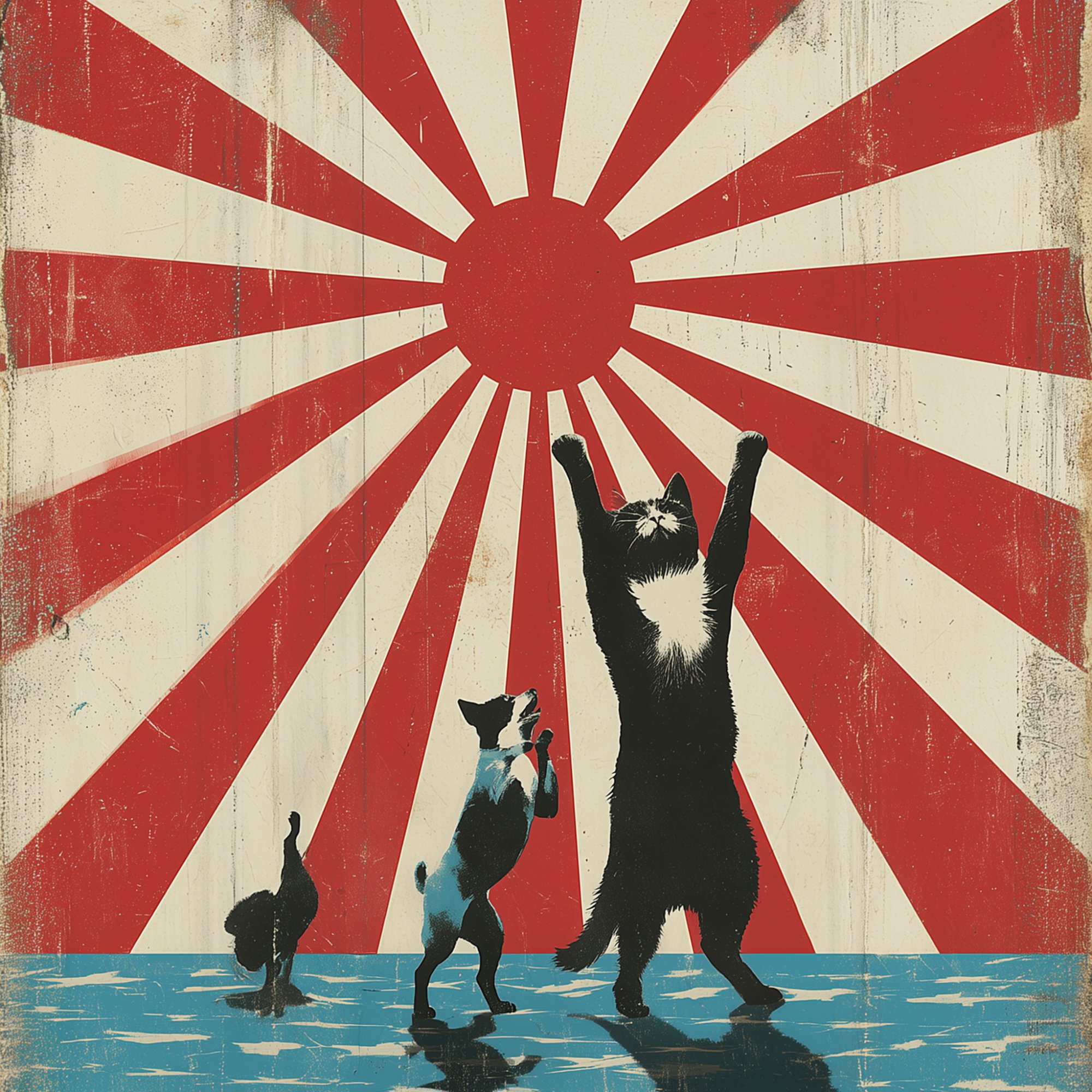 Poster med motivet Djurens Glädje