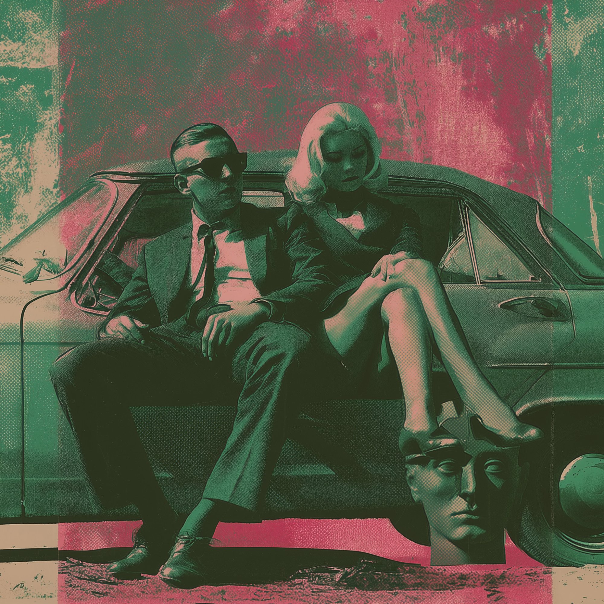 Poster med motivet Retro Glamour och Stil