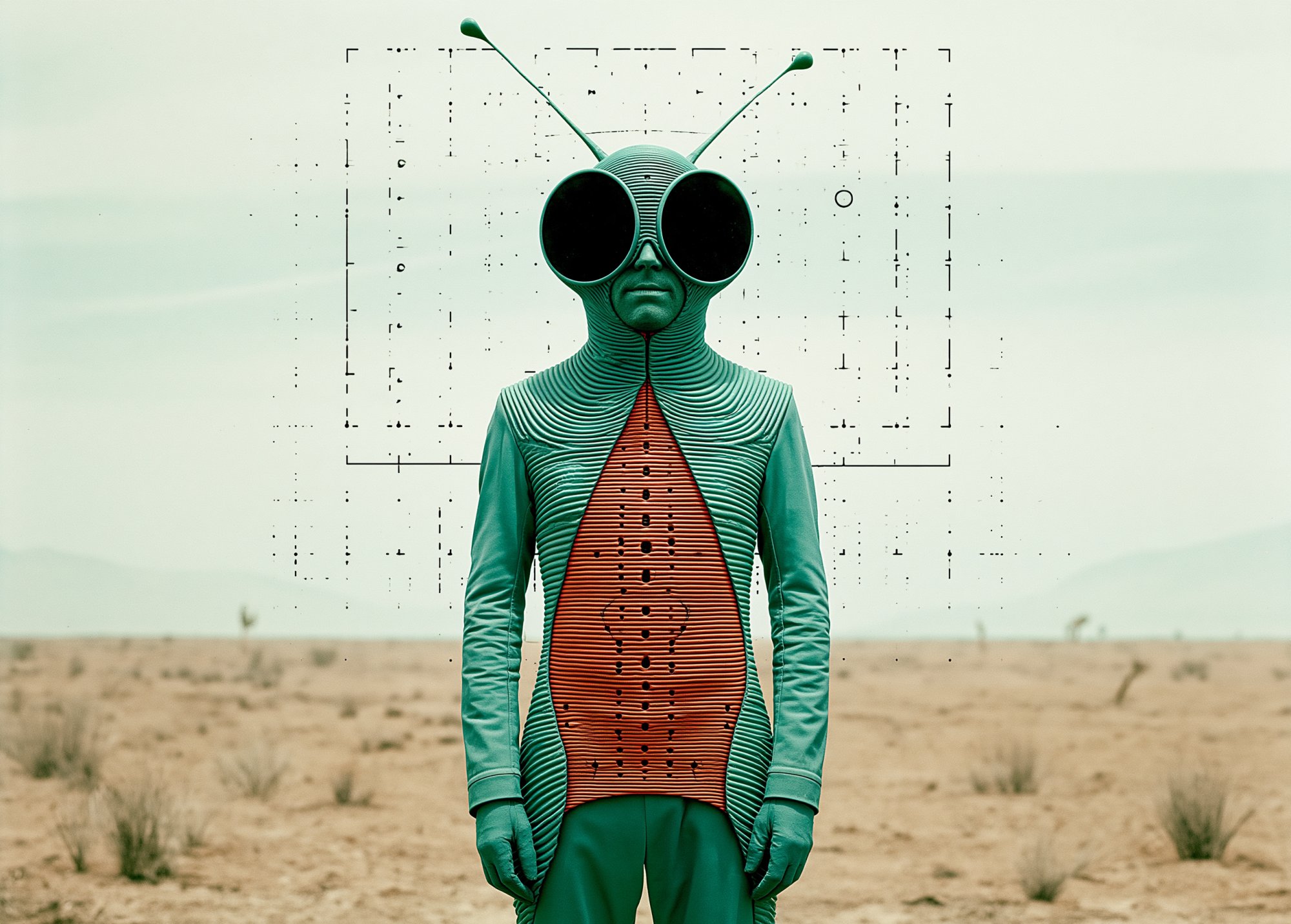 Poster med motivet Extraterrestrial Vision