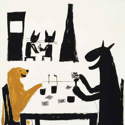 Spelkväll med vänner