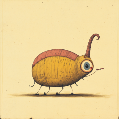 Färgglad Insektsfantasi