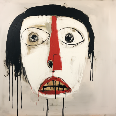 Föreställning av ångest