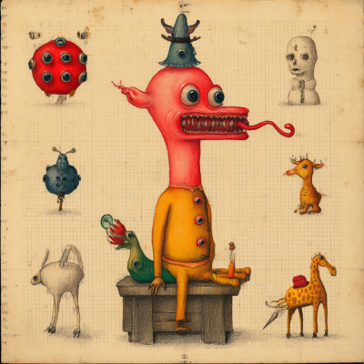 Färgglada Fantasier