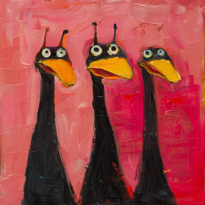 Färgglada Snigelvänner