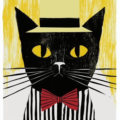 Elegant kattkonst