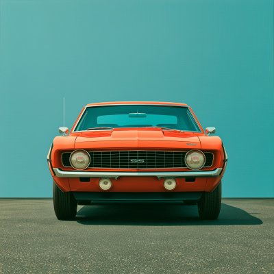 Klassisk Muscle Car